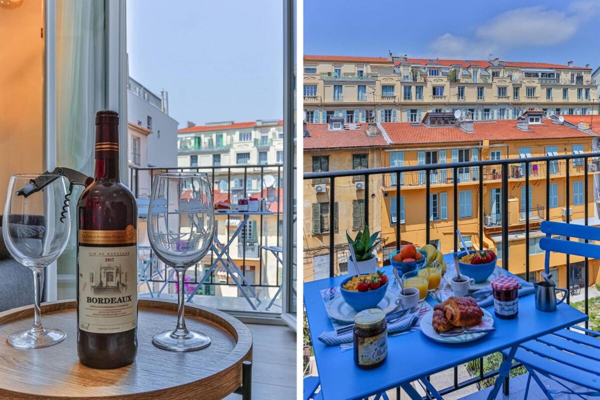 Appartement Massena Cours - Terrasse - Zone Pietonne à Nice Extérieur photo