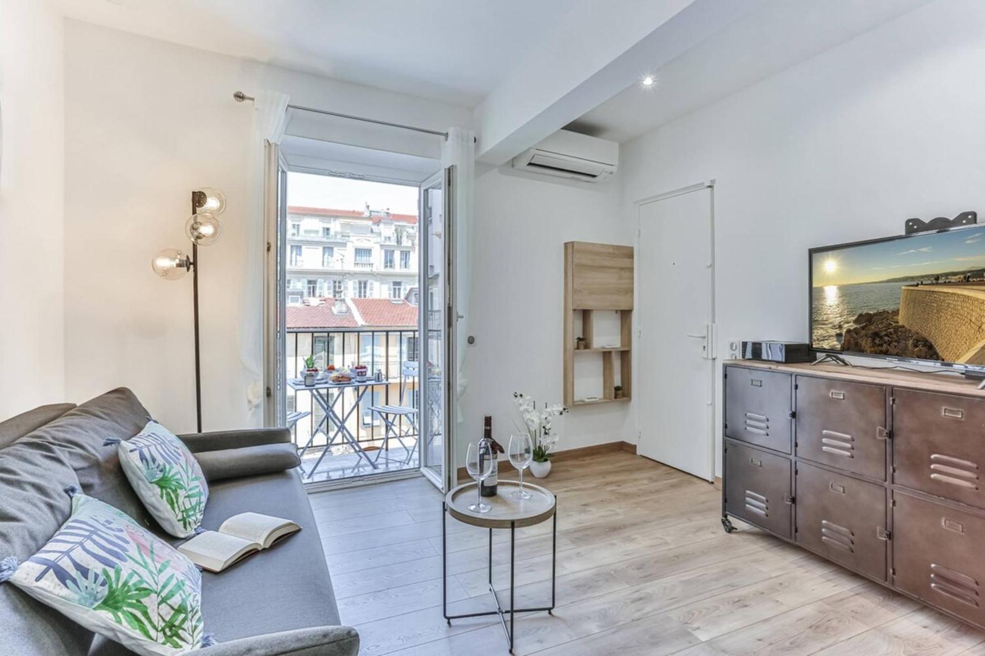 Appartement Massena Cours - Terrasse - Zone Pietonne à Nice Extérieur photo